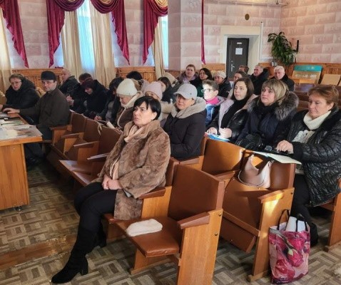 Нарада медичних працівників КНП ЦПМСД Ушомирської сільської ради