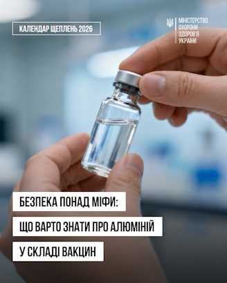 Безпека понад міфи: що варто знати про алюміній у складі вакцин