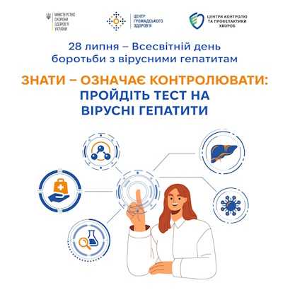 5 причин пройти тестування на гепатити B і C вже сьогодні